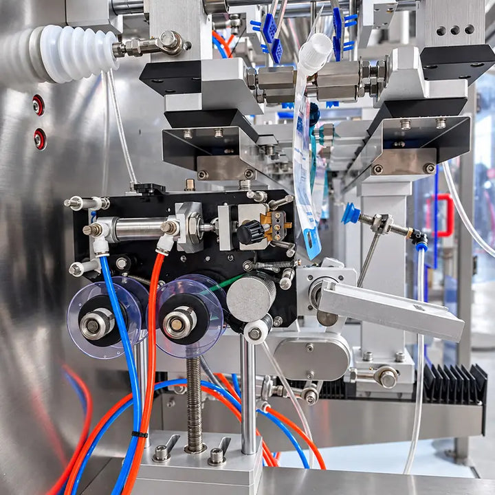 Automatic Salt Filling Machine for Premade Spout Pouches with Linear Weigher