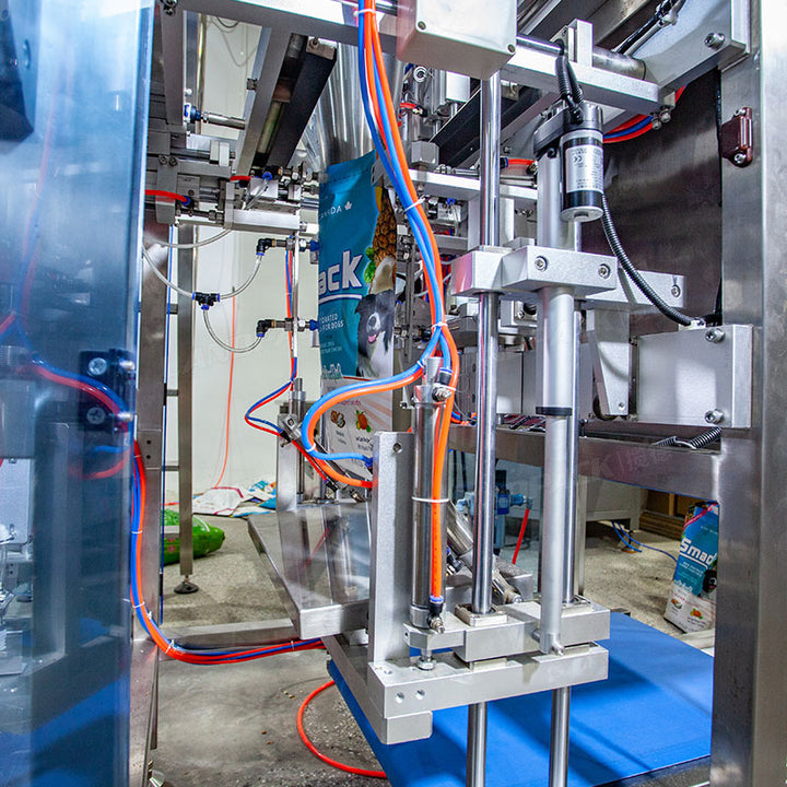 Fully Automatic Nuts Peanut Zipper Stand Up Pouch Filling Packaging Machine