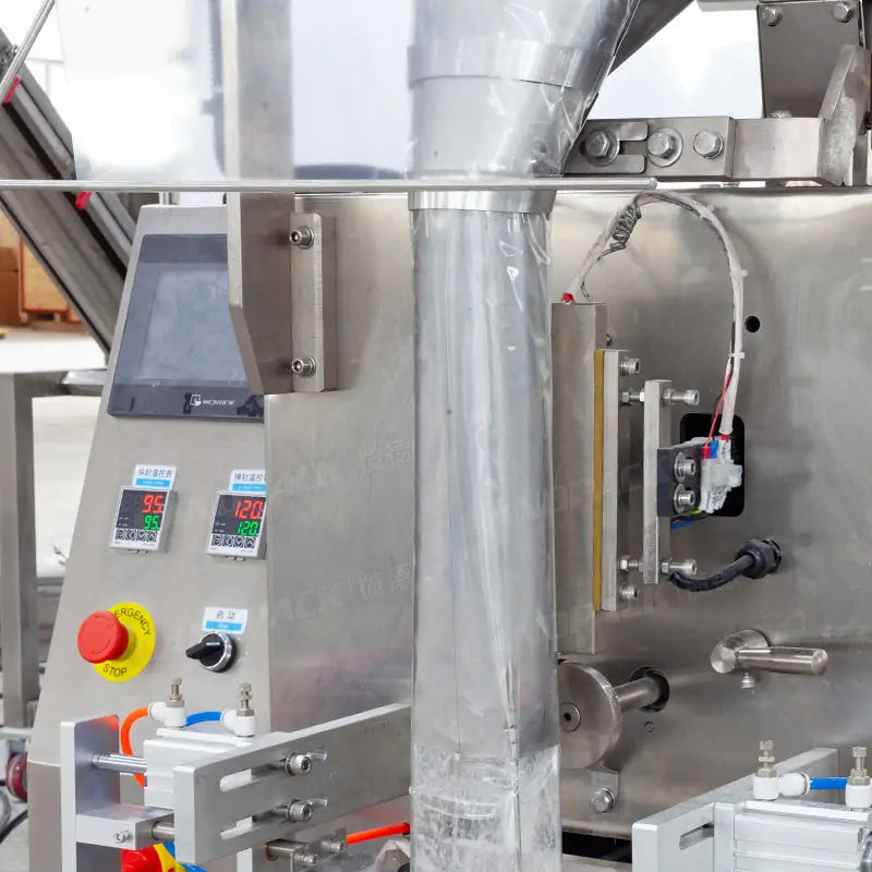 Automatic Powder Vertical Gusseted Bag Filling And Sealing Packing Machine