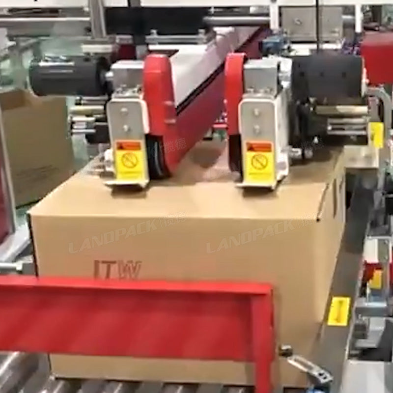 Fully Automatic Carton Case Packing System With Heat Shrinking Machine