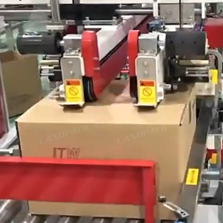 Fully Automatic Carton Case Packing System With Heat Shrinking Machine