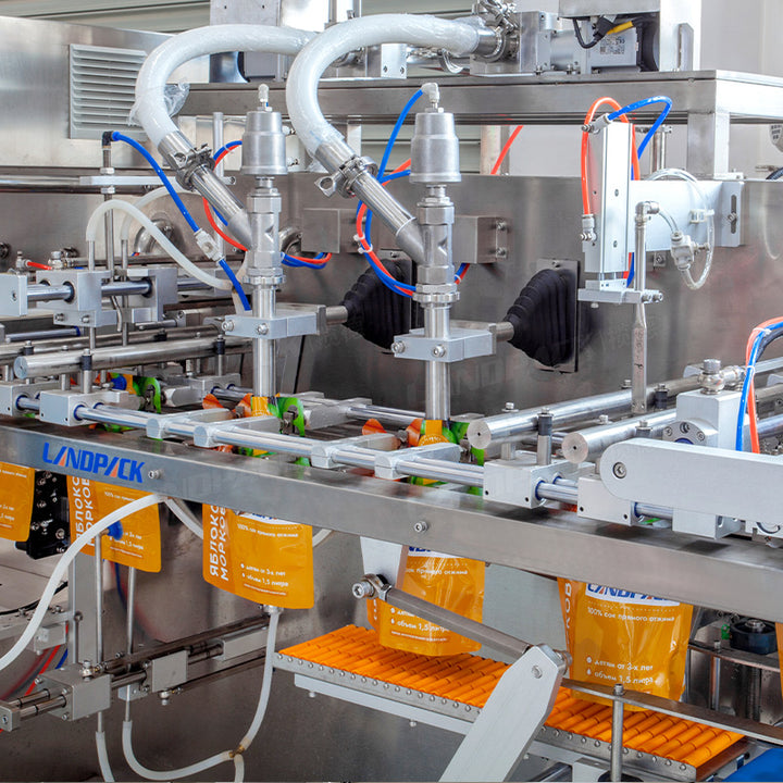 Juice Jelly Horizontal Pouch Packing Machine Spout Pouch Filling and Sealing Machine