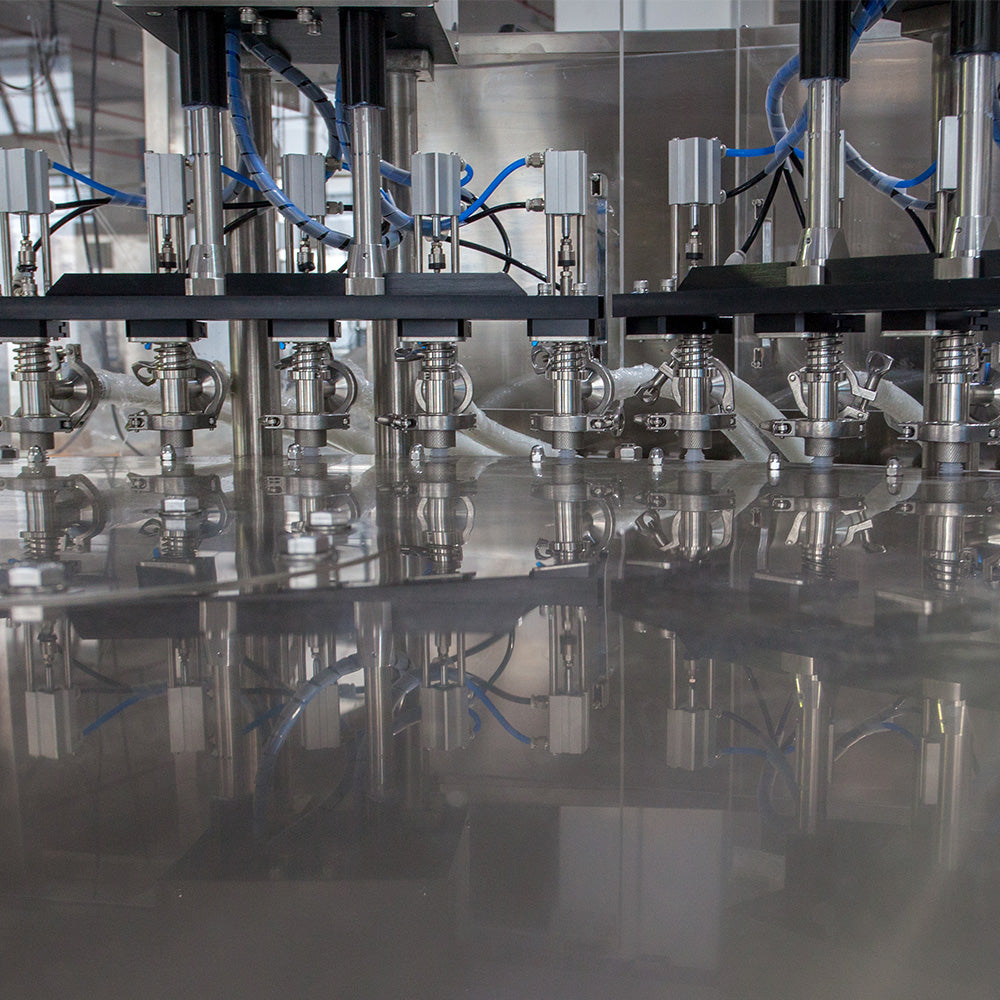 Automatic Liquid Detergent Spout Pouch Filling and Capping Machine