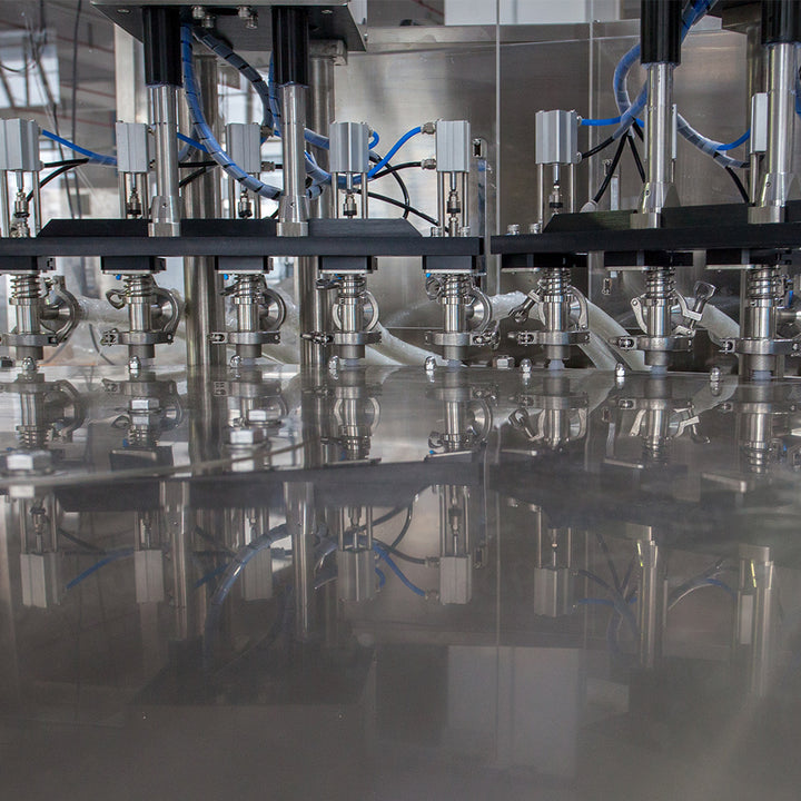Automatic Liquid Detergent Spout Pouch Filling and Capping Machine