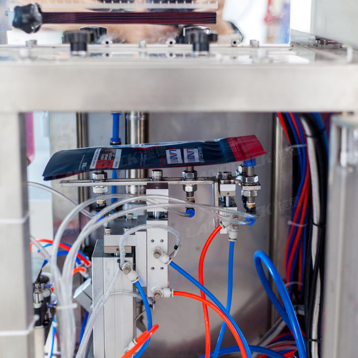 Automatic Premade Bag Beef Jerky Packing Machine With Multihead Weigher