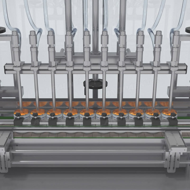 Pickled Cans Filling Machine | Automatic Fruit Cans Filling Seaming Coding Line