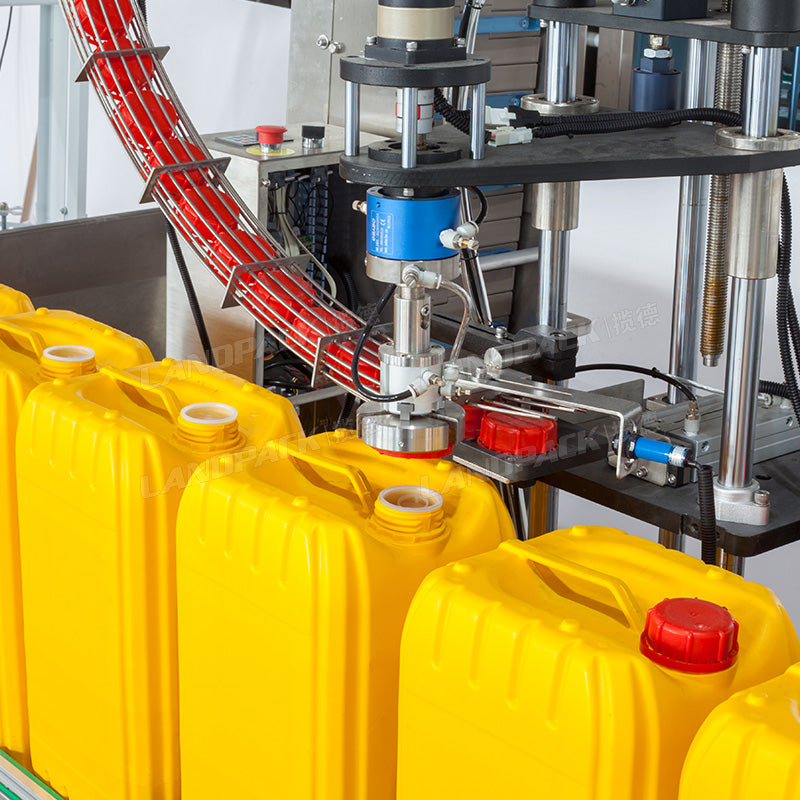 Automatic Fertilizer Liquid Filling Line | Weighing Filling Capping Labeling Machine