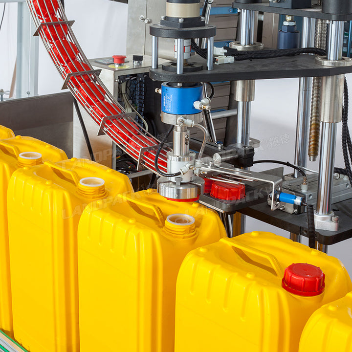 Automatic Fertilizer Liquid Filling Line | Weighing Filling Capping Labeling Machine