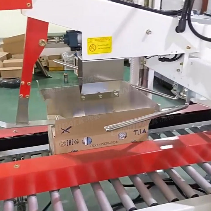 Automatic Robot Case Packer With Palletizing System