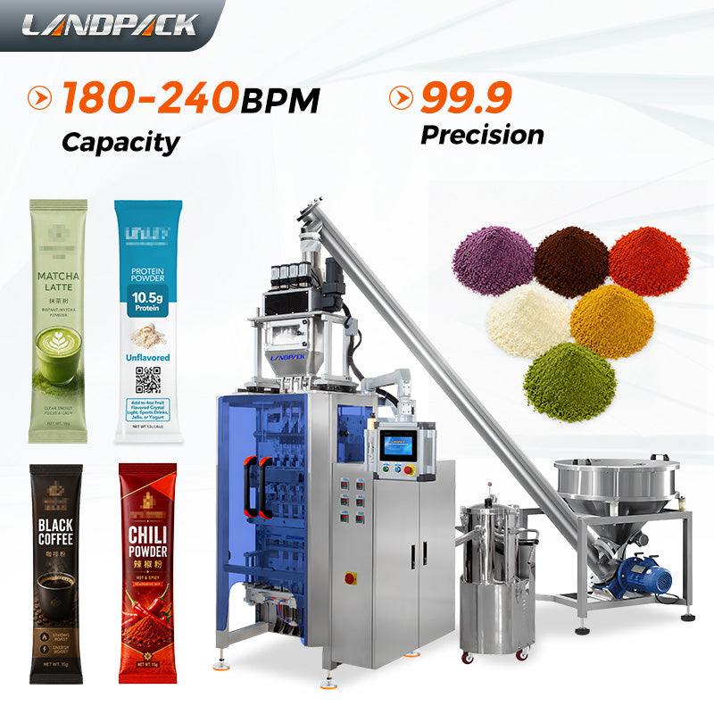 Multi Lane Powder 3/4 Side Seal Stick Pack Packing Packaging Machine
