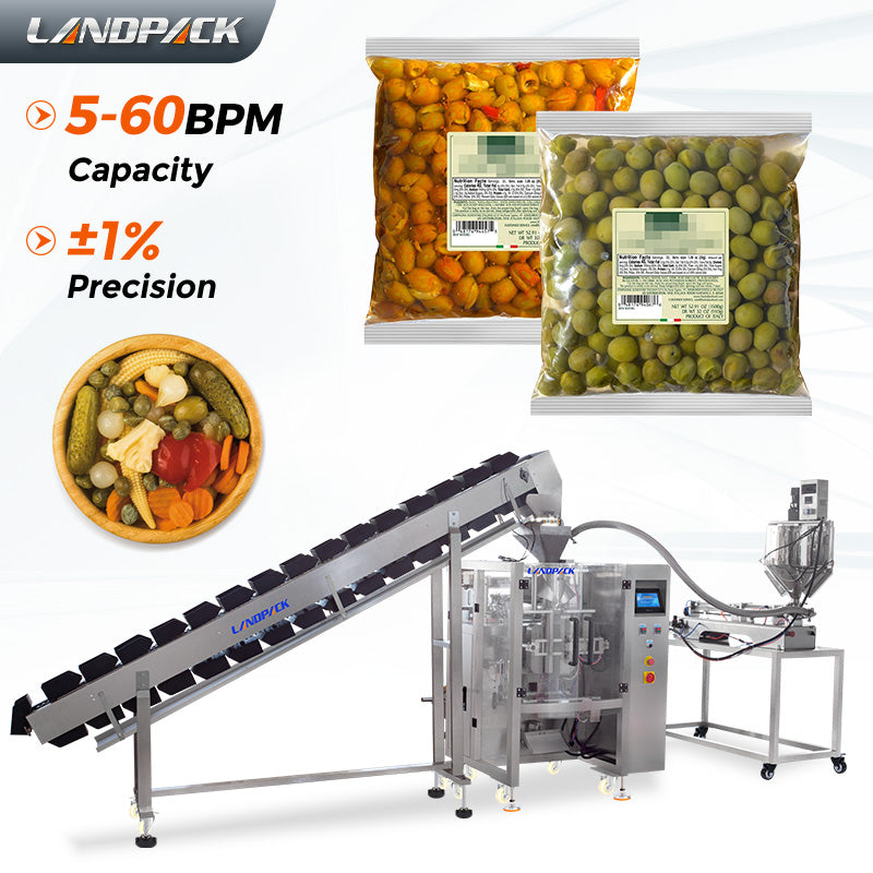 Pickles Packing Machine | Automatic Granule & Liquid Vertical Pouch Packing Machine