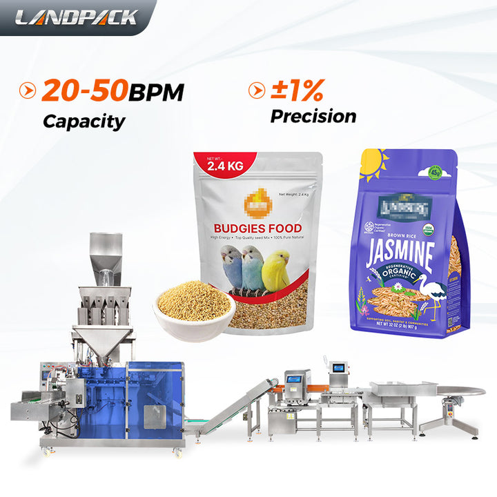 Linear Weigher Pet Food Horizontal Pouch Packing Machine