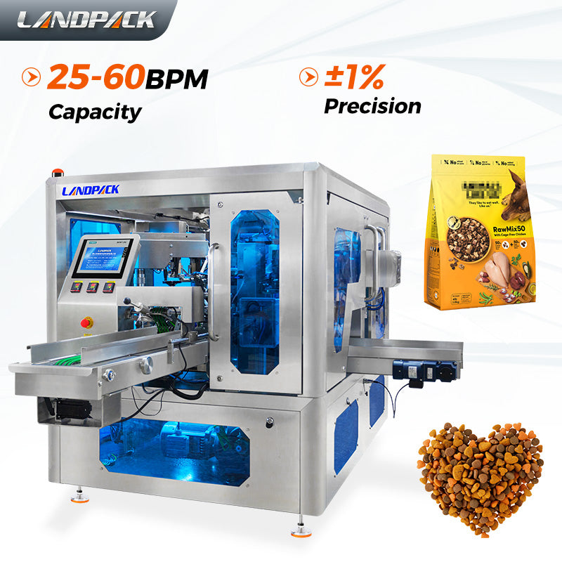 Automatic Rotary Premade Pouch Doypack Granule Filling and Sealing Machine