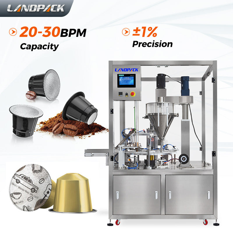 Automatic Coffee Capsules Filling Sealing Machine | Coffee Capsules Packing Machine