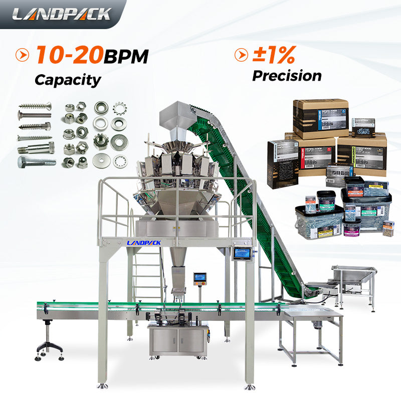 Automatic Fastener Weighing Packing Machine Box Filling Machine