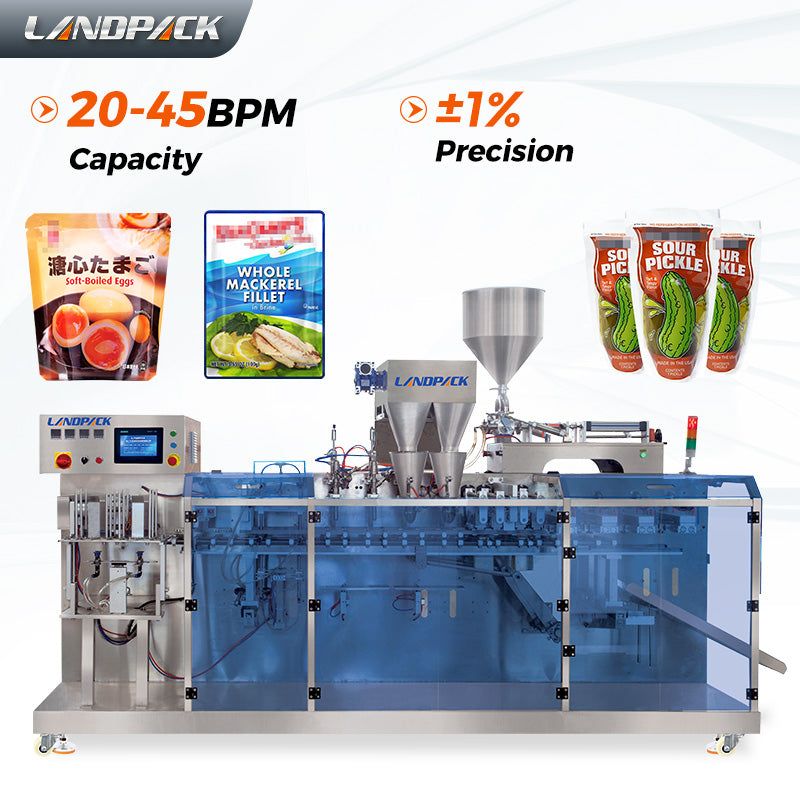 Pull Pack Machine High Speed Duplex Horizontal Pouch Packing Machine – Landpack Packing ...