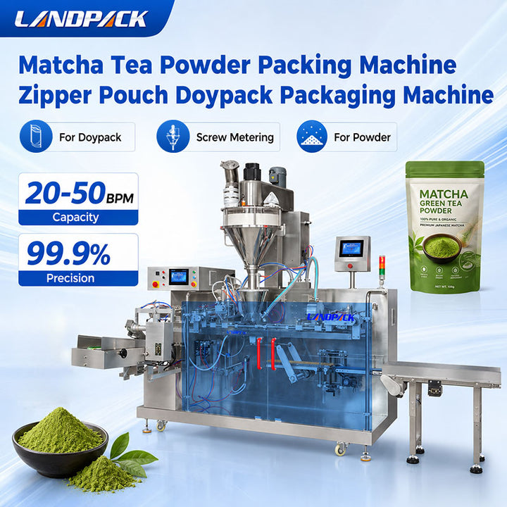 Matcha Powder Packing Machine Zipper Pouch Doypack Packing Machine