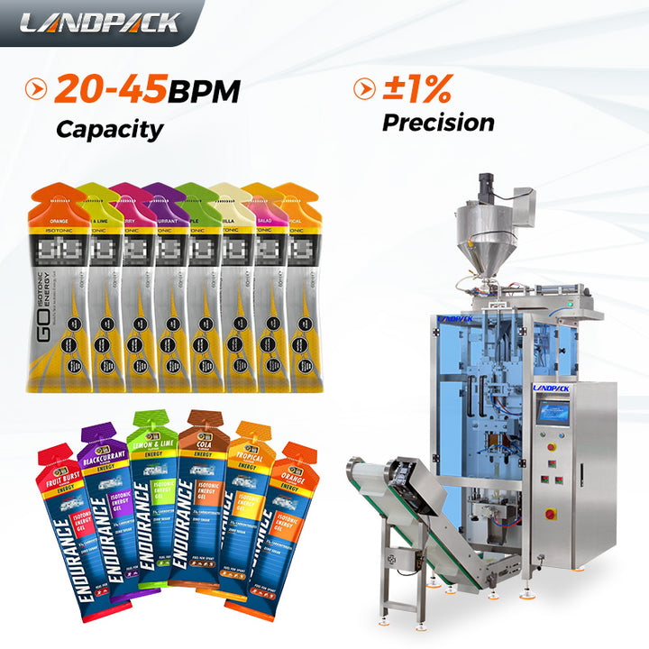 Single Lane Paste Sachet Packing Machine Shaped Pouch Packaging Machine