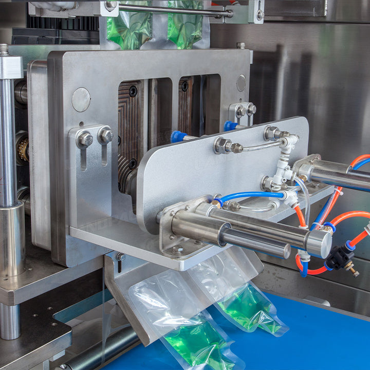 Automatic Juice Shaped Pouch Packing Machine | Multi Track Packaging Machine