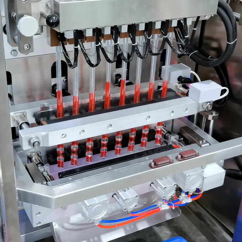Automatic 8-Lane Liquid Stick Filling Machine Jelly Ice Lolly Packing Machine