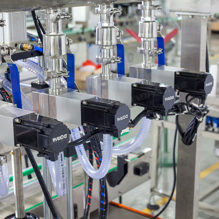 Automatic 4 Heads Gear Pump Liquid Plastic Bottle Filling Machine