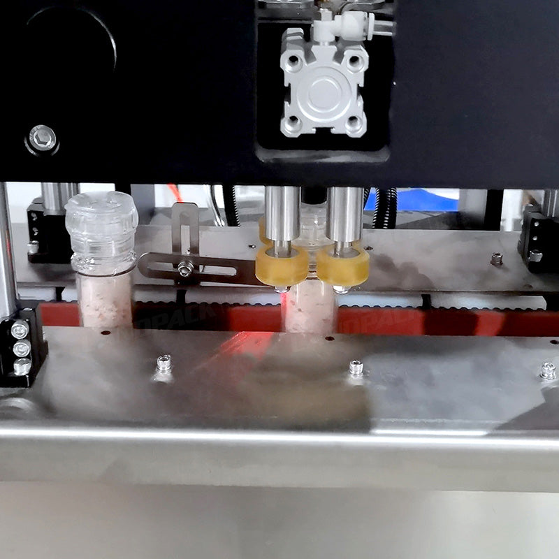 Automatic Granule Filling Capping Labeling Machine Sea Salt Filling Machine