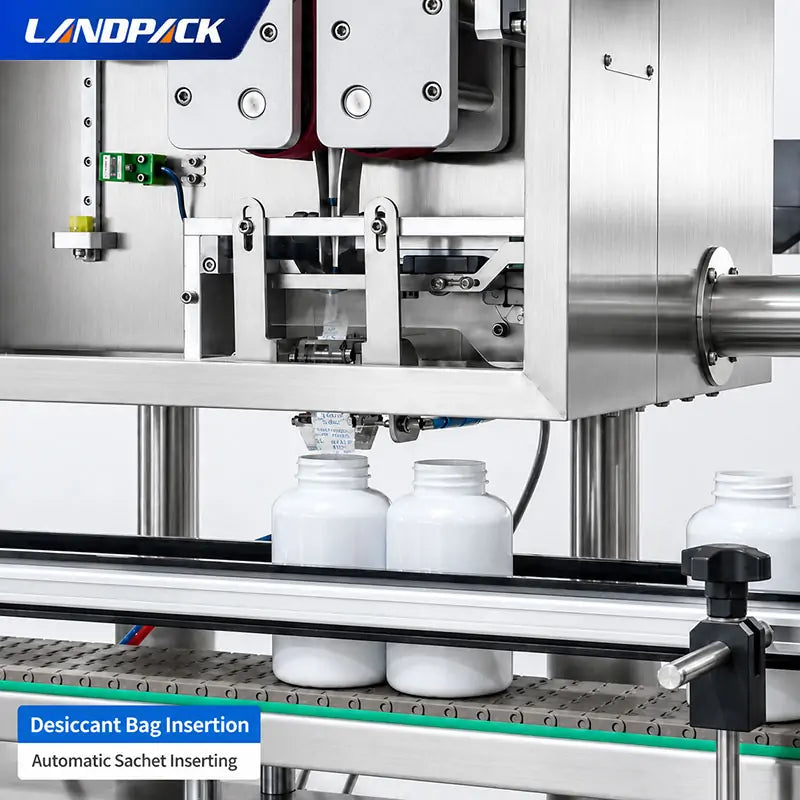 Automatic Pharmaceutical Tablet Pill Capsule Counting Bottle Filling Capping Packaging Line