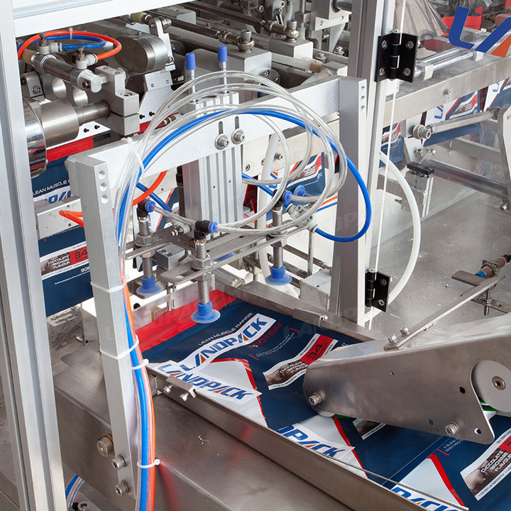 Pharma Packaging machine | Horizontal Pouch Packing Machine For Stand up M Shape Pouch