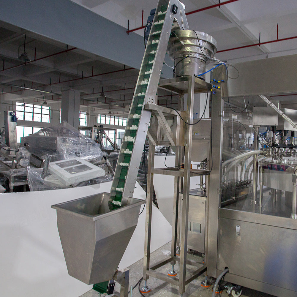 Automatic Liquid Detergent Spout Pouch Filling and Capping Machine