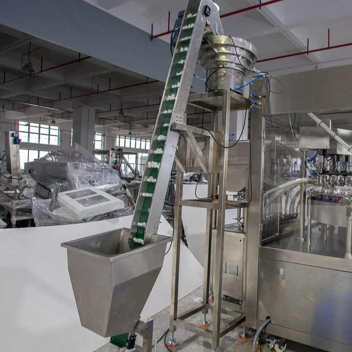 Automatic Liquid Detergent Spout Pouch Filling and Capping Machine