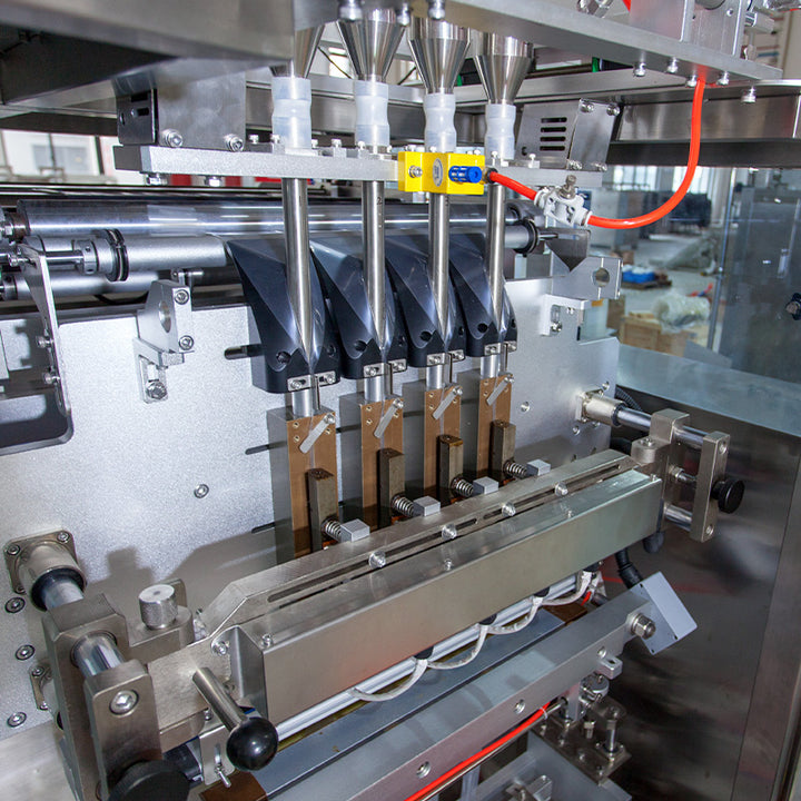 Máquina de envasado en barra de polvo multicanal para polvo farmacéutico/leche en polvo/café en polvo