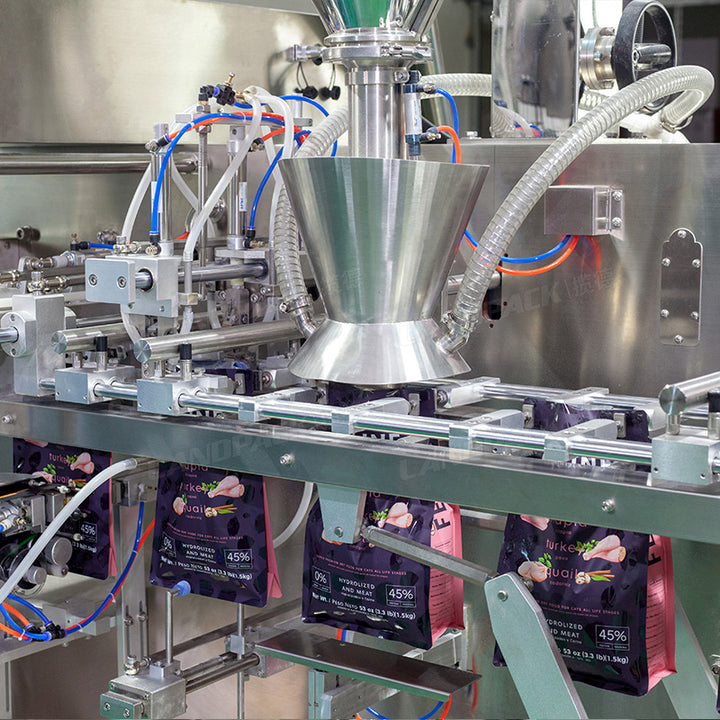 Automatic Horizontal Premade Zipper Bag Protein Powder Doypack Powder Packing Machine