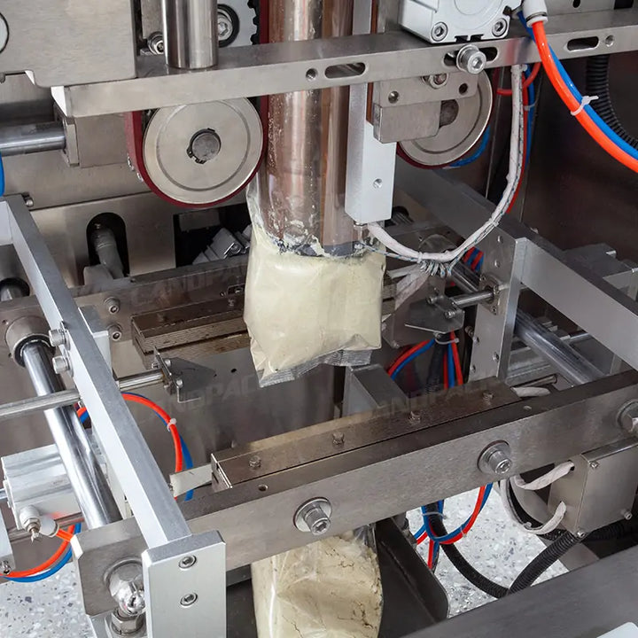 Automatic Vertical Powder Filling and Sealing Machine with Multi-Head Linear Weigher and Teflon Coating