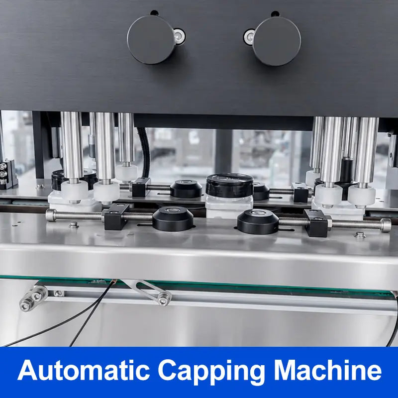 Automatic Double-Head Powder Bottle Rotary Filling Capping Labeling Line with Checkweigher and Metal Detector