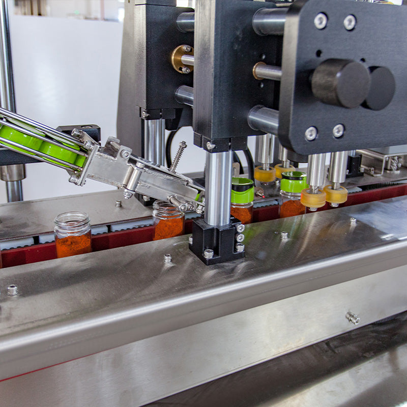 Spice Filling Machine | Powder Bottle Filling Capping and Labeling Line