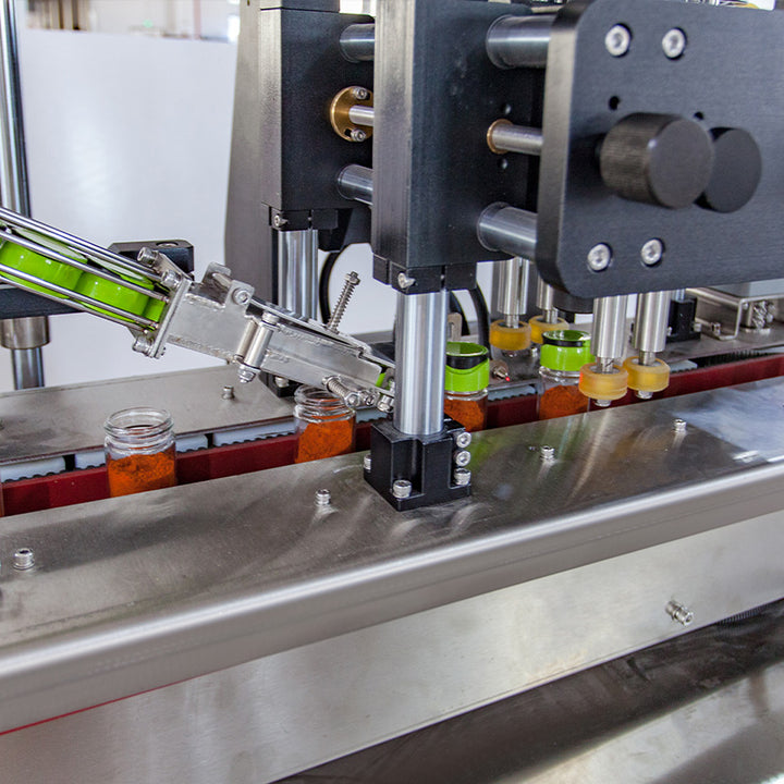 Spice Filling Machine | Powder Bottle Filling Capping and Labeling Line