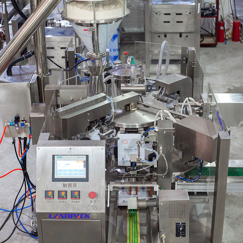 Fully Automatic Milk Powder Rotary Filling Doypack Machine Line