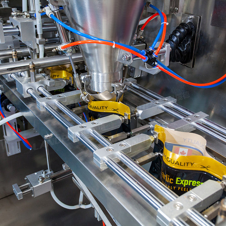 Automatic Garlic / Frozen Food Premade Bag Packaging Machine