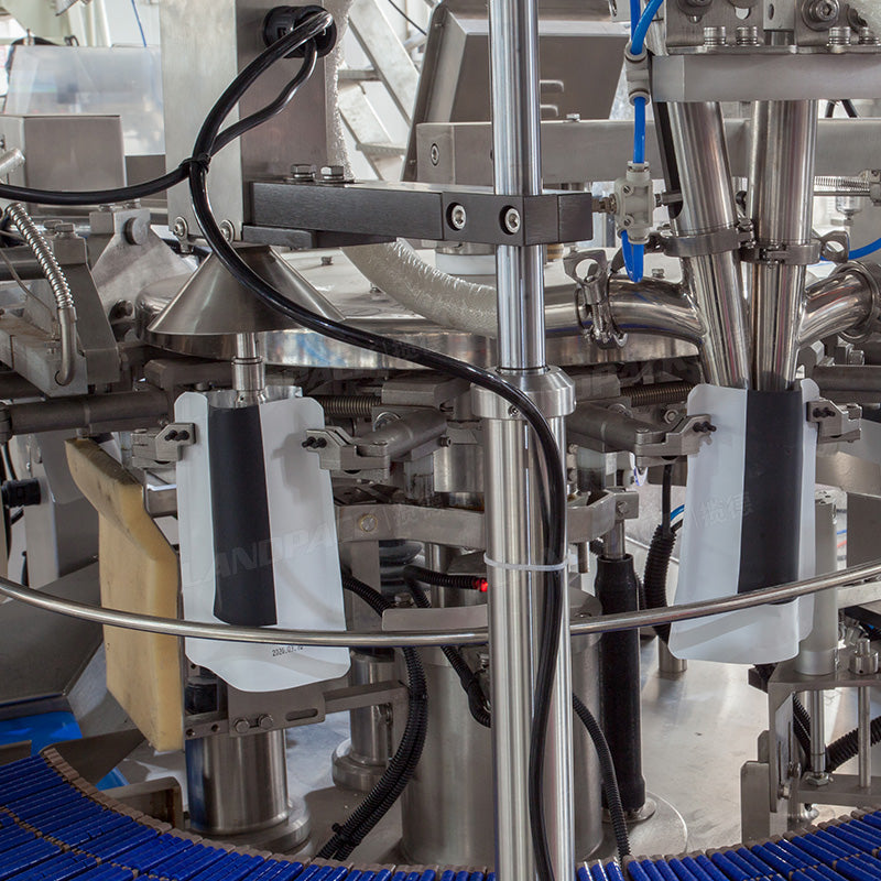 Rotary Retort Pouch Packaging Machine Pre-Cooked Food Packing Machine