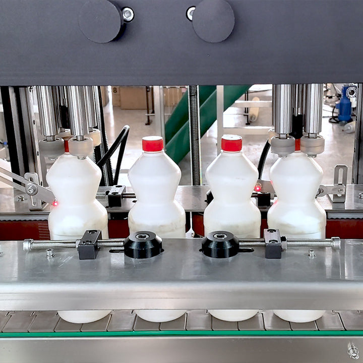 Fully Automatic Corrosive Chemical Liquid Filling Capping Labeling Machine Line