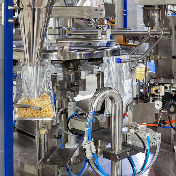 Automatic Fertilizer Premade Pouch Packing Machine With Multihead Weigher