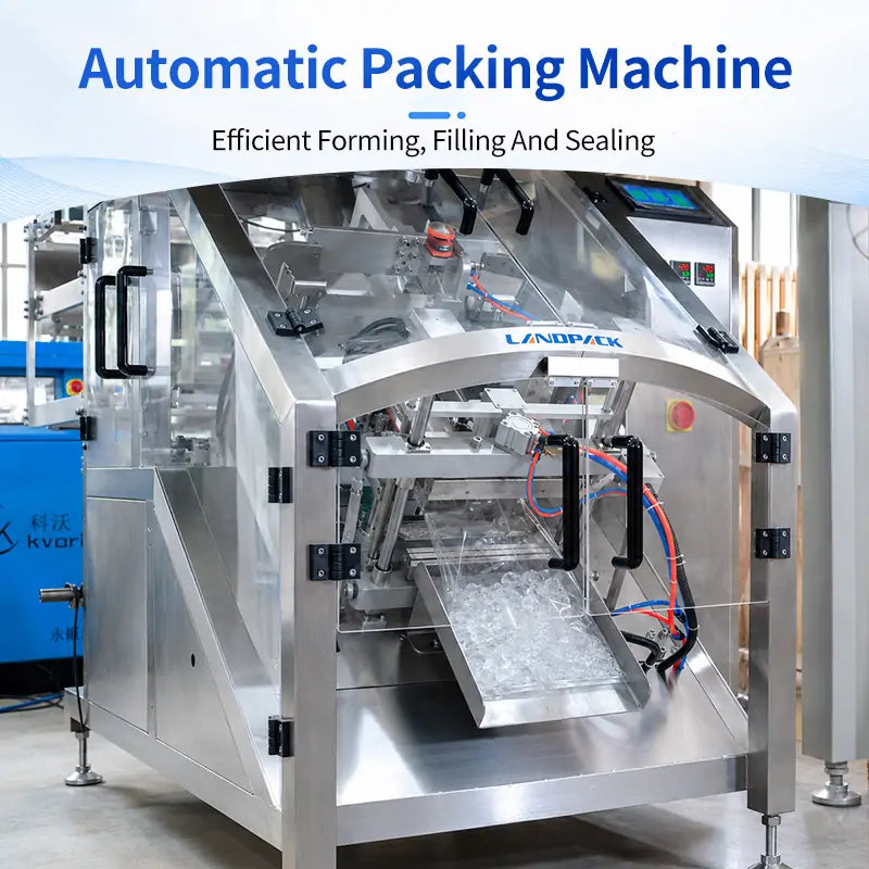 Automatic Ice Cube Filling and Sealing Machine Inclined Packing Machine
