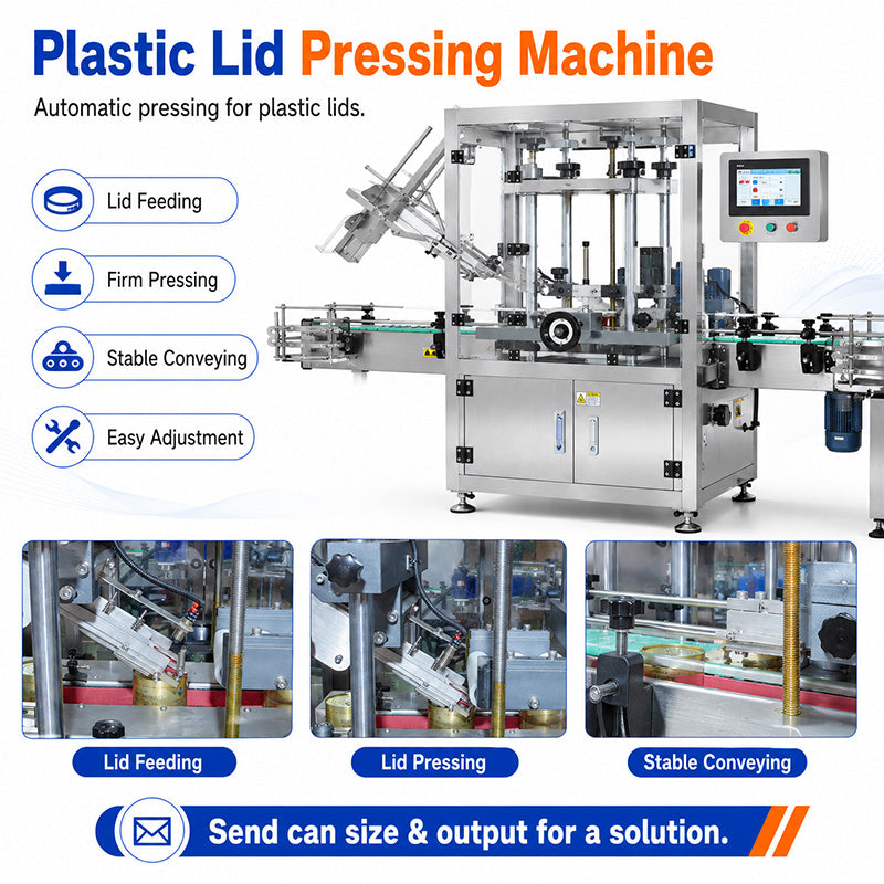 Automatic Matcha Powder Rotary Can Filling Seaming Line Machine
