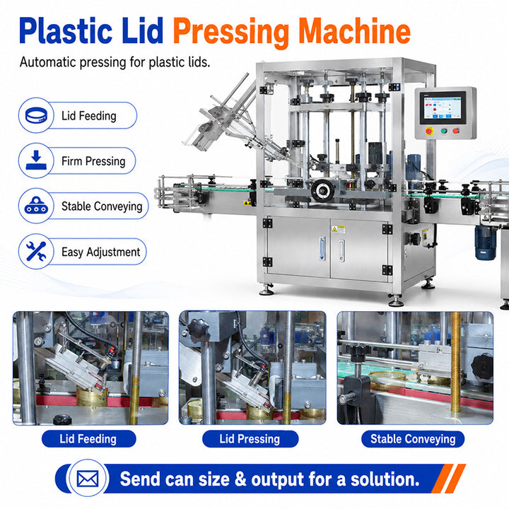 Automatic Matcha Powder Rotary Can Filling Seaming Line Machine