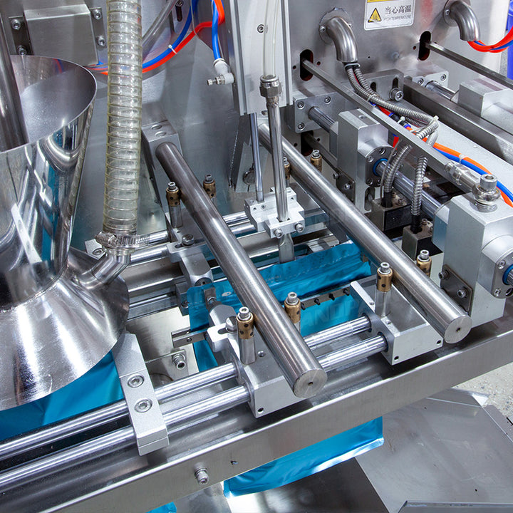 Automatic Double Filling Heads Milk Powder Doypack Pouch Packing Machine