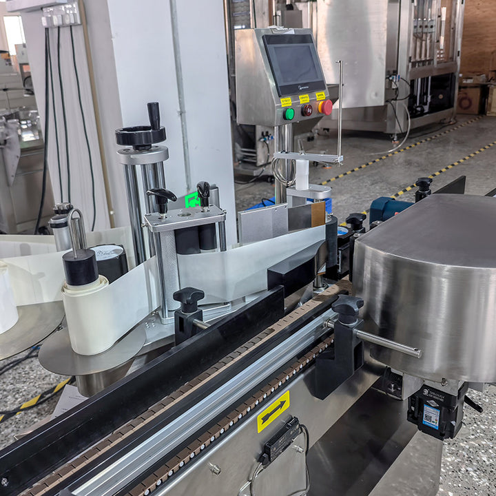 Fully Automatic Corrosive Chemical Liquid Filling Capping Labeling Machine Line