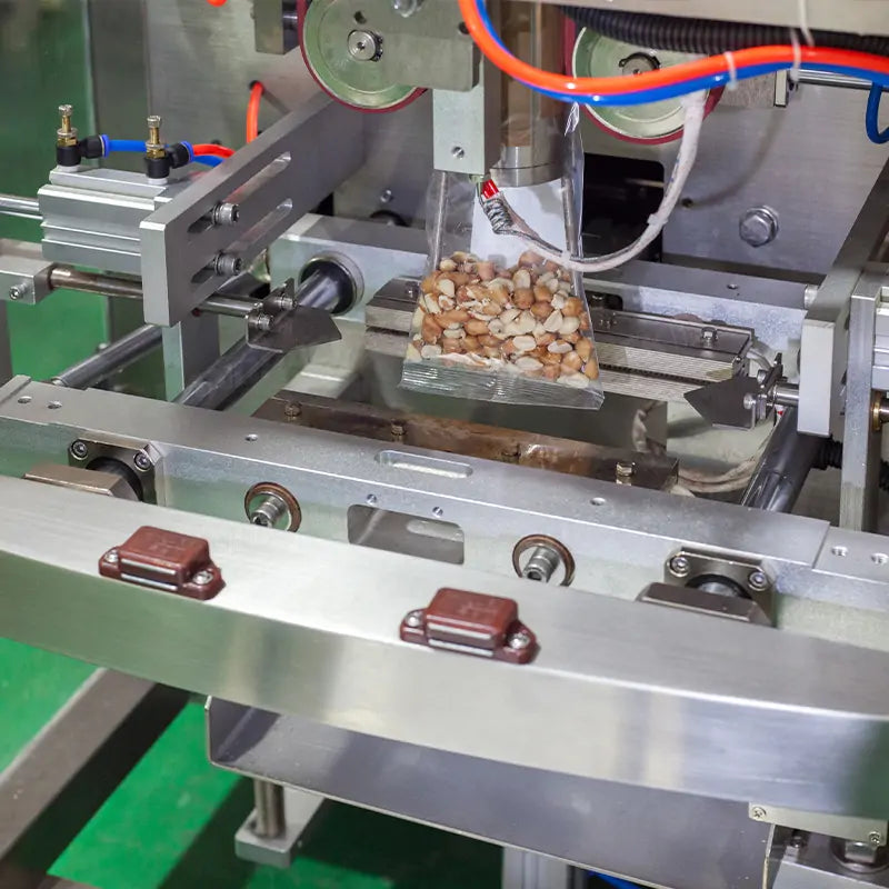 Automatic Coffee Bean Coffee Powder Doypack Packing Machine with Metal Detector and Checkweigher