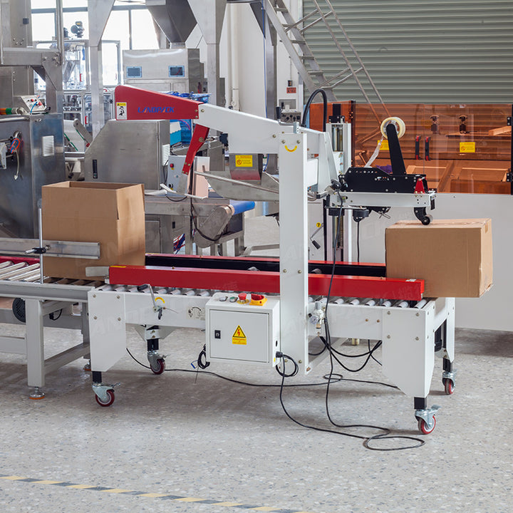 Automated Horizontal Premade Pouch Packaging Line With Case Packer