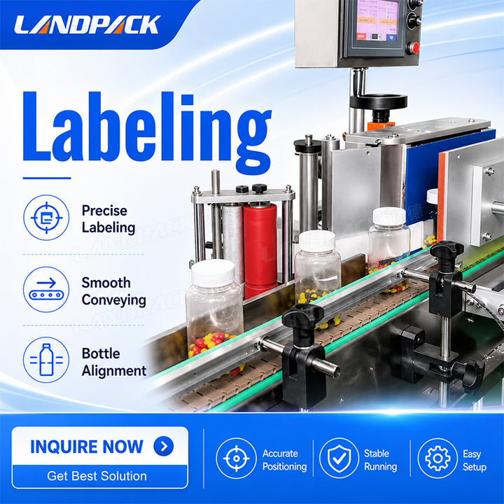 Automatic Pharmaceutical Bottle Packaging Line Tablet Drug Medicine Packaging Machine