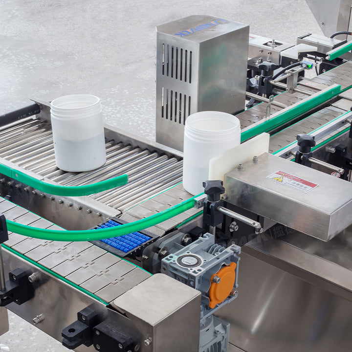 Protein Powder Filling Machine | Automatic Powder Filling Capping Machine Line